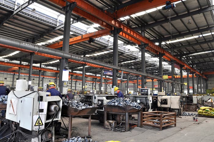 德宏网架锥头车间